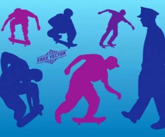 Skateboard-Vektorgrafiken