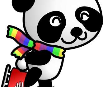Pattinaggio Panda