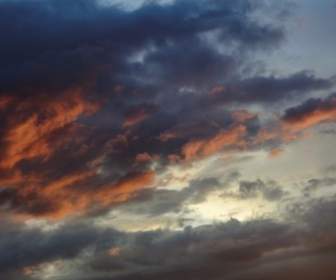 ท้องฟ้าเมฆ Afterglow