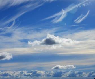 Las Nubes Del Cielo En La Nube
