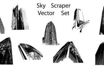 Sky Scraper Vector Set
