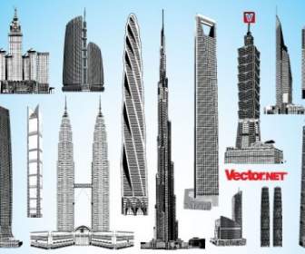 Rascacielos Vector Pack
