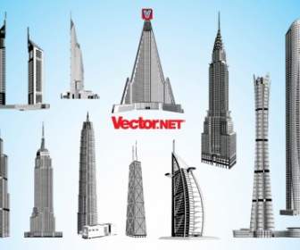 Wolkenkratzer-Vektoren