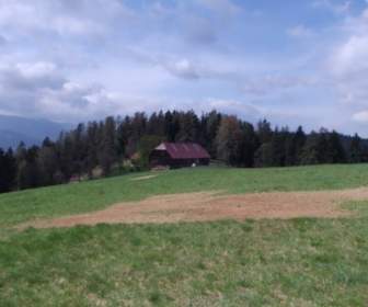 Slowakei Bauernhof Scheune