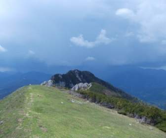 Slovenia Olseva Mountaintop