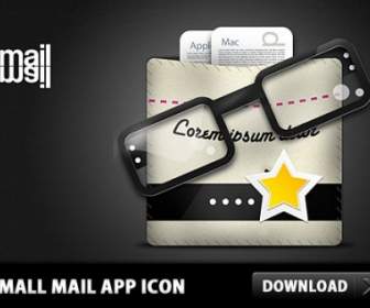 Small Mail App Icon Psd