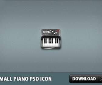 Small Piano Psd Icon