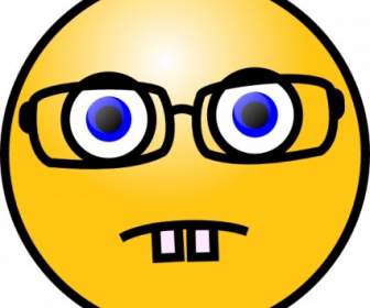 Smiley Face With Glasses Clip Art