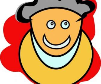 Image Clipart Homme Souriant