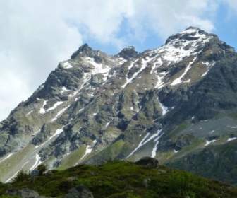 Neve Montagna Silvretta