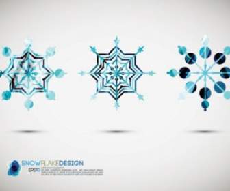 Snow Style Icon Vector