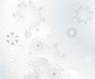 Snowflake Background Vector