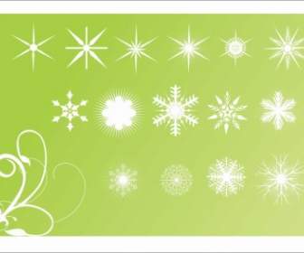 Snowflake Element Background