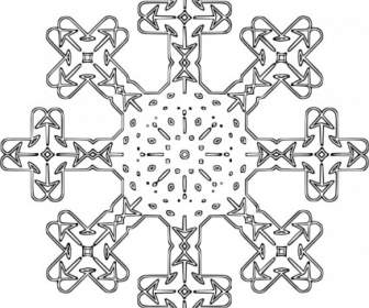 Snowflake Outline Clip Art