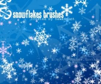 Brushes De Flocos De Neve