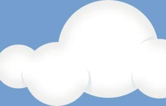 부드러운 구름 하늘 클립 아트