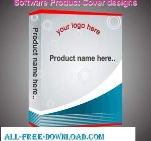 Software-Produkt-Cover-design