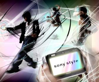 Papel Pintado De Estilo Sony Ordenadores Vaio De Sony