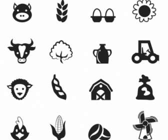Iconos De Agricultura Soulico
