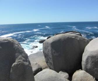 南非岩石海