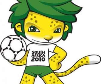 Sudáfrica World Cup Mascota Zakumi Vector Zakumi World Cup Mascota Photoshop Eps Diseño