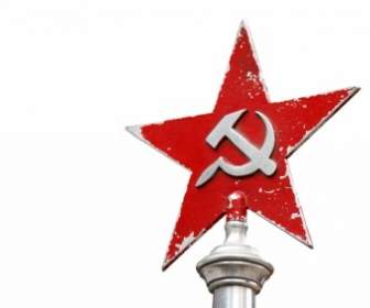 Sowjetischen Symbol Isoliert