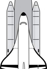 Transbordador Espacial Clip Art