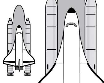 Space Shuttle ClipArt