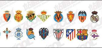西班牙足球俱乐部徽标