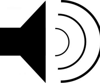 Speaker Icon Clip Art