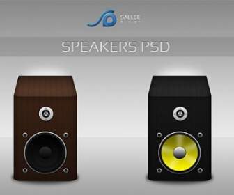 Speakers Icons Free Psd File