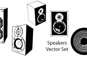 Lautsprecher Vector Set