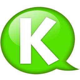 語音氣球綠色 K