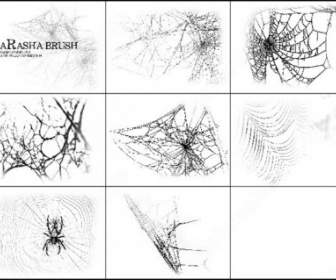 Spider Web Pinsel