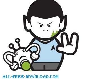 Spock Star Trek Cartoon