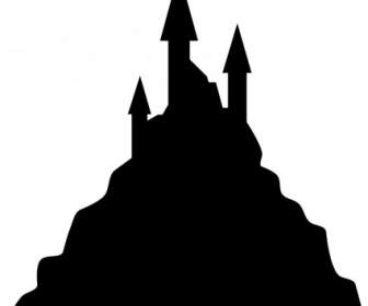 Spooky Castle Silhouette
