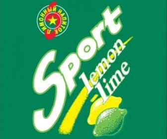 體育檸檬石灰徽標