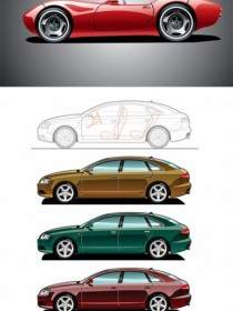 Sports Cars Vector