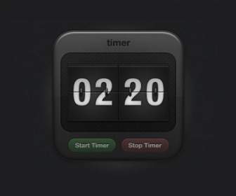 Sports Timer Icon Free Psd File