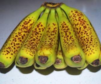 斑點的香蕉