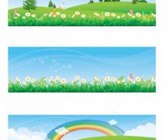 Spring And Summer Banners