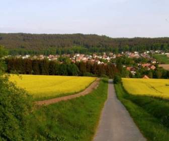 Panorama Di Germania Springe
