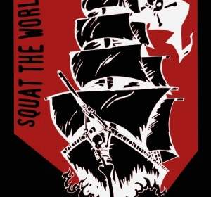 スクワット世界海賊船クリップ アート