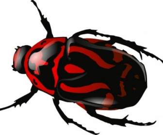 SRD Hijau Kumbang Clip Art