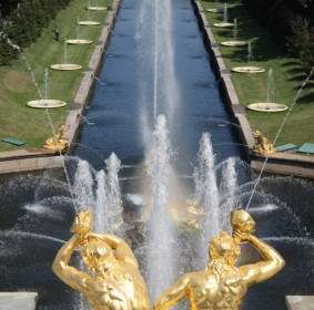 St Petersburg Russian Fountain