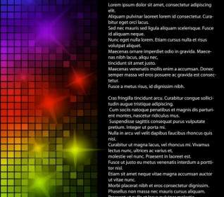 Star Bright Poster Background Vector