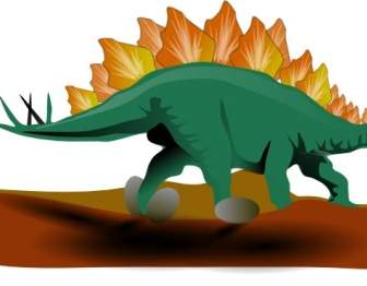 Clip Art De Stegosaurus
