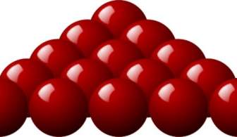 Stellaris Red Snooker Balls Clip Art