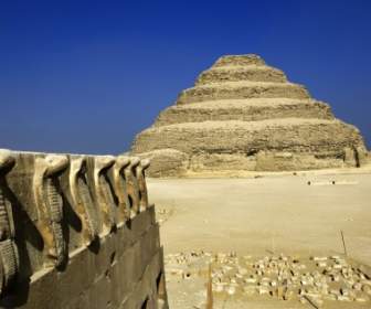 Langkah Piramida Wallpaper Mesir Dunia