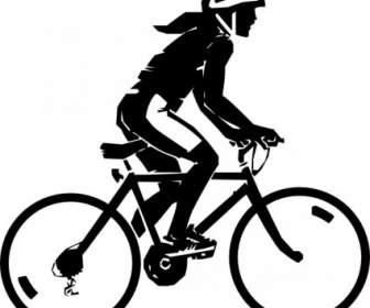 Steren Sepeda Rider Clip Art